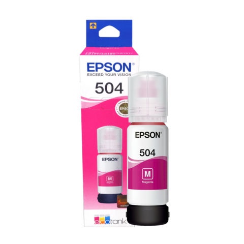 BOTELLA DE TINTA EPSON 504 MAGENTA 70ML